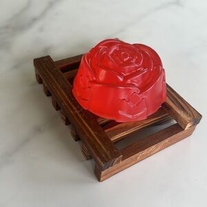Rose soap bars 🌹 Set of 3